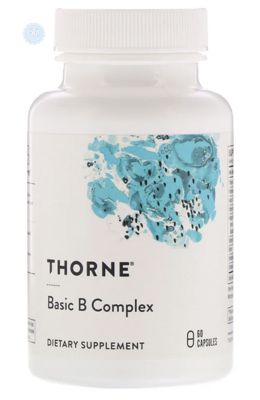 Thorne Research Комплекс основных витаминов группы B, 60 капсул