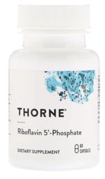 Thorne Research, рибофлавин 5 фосфат, 60 капсул